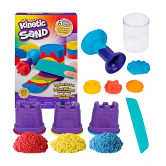 瑞典 Kinetic Sand 動力沙 彩虹遊戲組