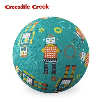 美國Crocodile Creek 7"兒童運動遊戲球-機器人世界