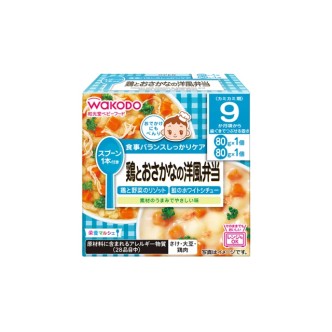【WAKODO 和光堂】西式雞肉鮭魚便當160g