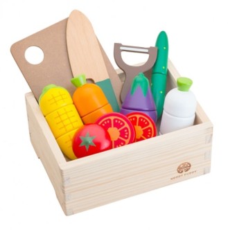 WOODY PUDDY蔬果切切（十件組）