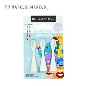 Marcus&Marcus 兒童音波電動牙刷刷頭3入組