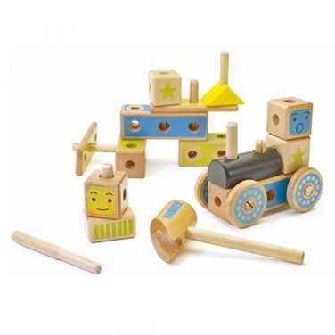 WOODY PUDDY積木火車